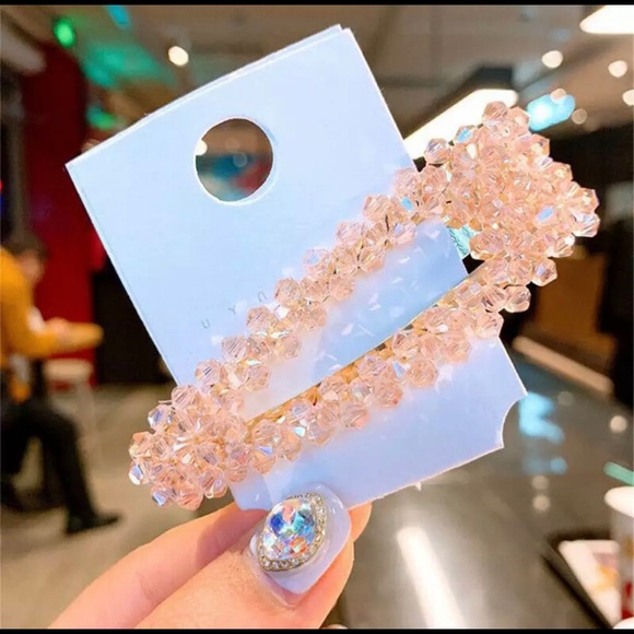 3 Piece Crystal Hair Clip Bundle - Picture 2 of 5